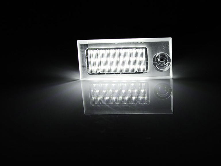 Upgrade LED Kennzeichenbeleuchtung für Audi A6 C5 (4B) Lim. 97-04 kaltweiß